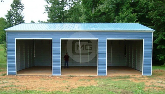 Three Car Side-entry Garages