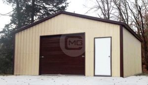 18x21x9 a-frame-boxed-eave-garage