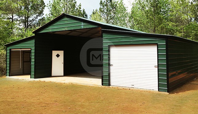 raised-center-aisle-metal-barn-44x31