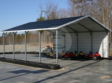 A-Frame Steel Carport