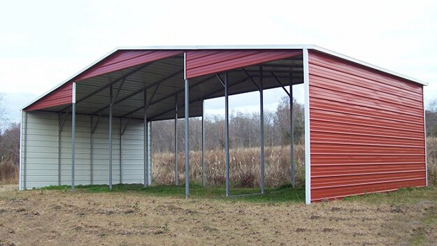 Lean-to Carports