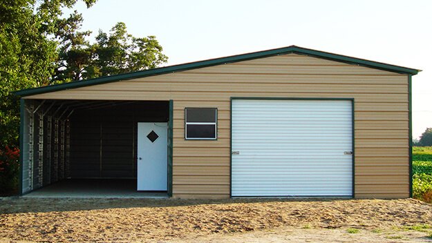 Lean-to Garages