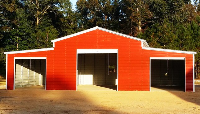 Lean-to Barns