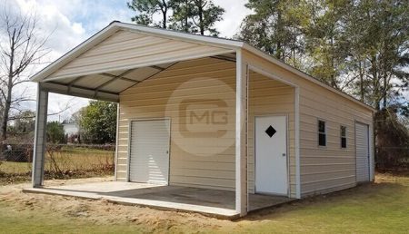 Partially Enclosed Buildings | Partially Enclosed Carports For Sale