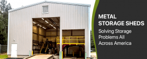 Metal Storage Sheds - Solving Storage Problems All Across America