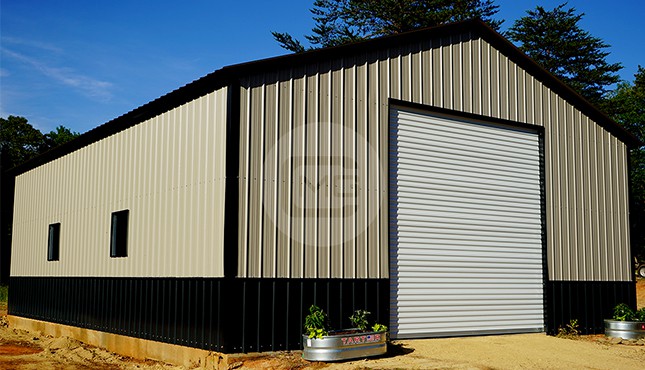 30x41 vertical metal garage 30x41 steel garage prices