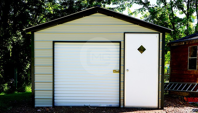 12x19 Steel Garage