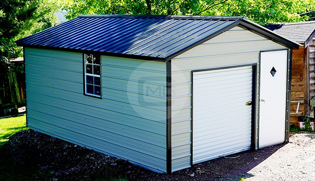 12x19 Steel Garage