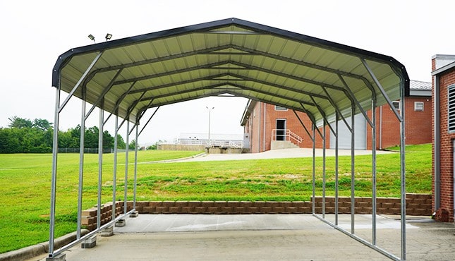 18' x 26' Metal RV Carport Regular Style