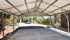 20x26 Vertical Roof Metal Carport