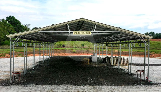 30x101x10 Steel Shelter