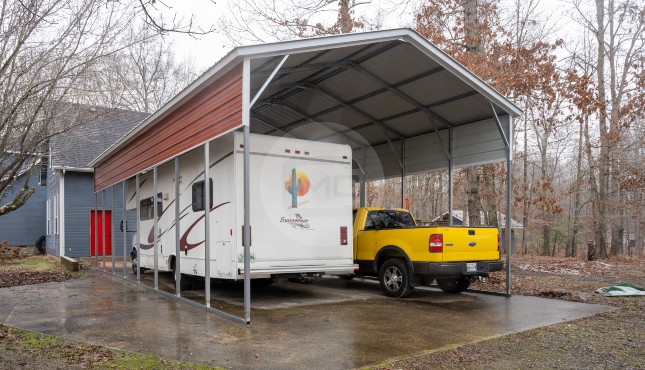 Metal RV Covers for Sale  Steel RV Carports at Affordable Prices