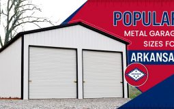 Popular Metal Garage Sizes for Arkansas