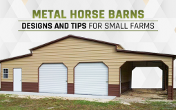 Metal Horse Barns: Designs and Tips for Small Farms