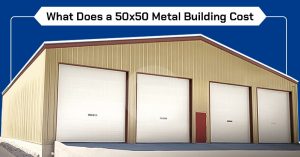 50x50 metal building cost