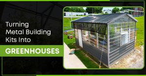 greenhouse metal building kit